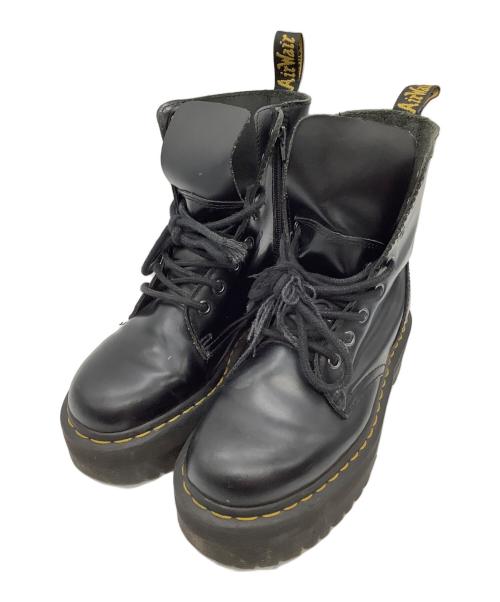 Dr.Martens（ドクターマーチン）Dr.Martens (ドクターマーチン) JADON 8ホールブーツ ブラック サイズ:UK4の古着・服飾アイテム