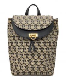 Salvatore Ferragamo（サルヴァトーレ フェラガモ）の古着「ガンチーニ バックパック」｜ベージュ