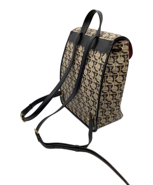 Salvatore Ferragamo（サルヴァトーレ フェラガモ）Salvatore Ferragamo (サルヴァトーレ フェラガモ) ガンチーニ バックパック ベージュの古着・服飾アイテム