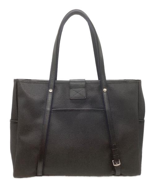 Orobianco（オロビアンコ）Orobianco (オロビアンコ) レザートートバッグ ブラックの古着・服飾アイテム