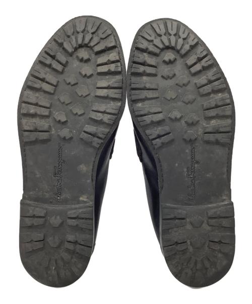 Salvatore Ferragamo（サルヴァトーレ フェラガモ）Salvatore Ferragamo (サルヴァトーレ フェラガモ) ビットローファー ブラック サイズ:28の古着・服飾アイテム