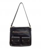 BVLGARIブルガリ）の古着「ABELEL ショルダーバッグ」｜ブラック