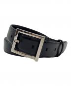 BVLGARIブルガリ）の古着「LOEGEG レザーベルト」｜ブラック