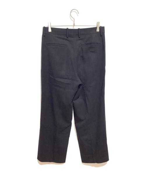 LOEWE（ロエベ）LOEWE (ロエベ) ワイドタックパンツ ブラック サイズ:Mの古着・服飾アイテム