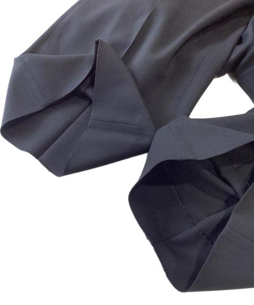 LOEWE（ロエベ）LOEWE (ロエベ) ワイドタックパンツ ブラック サイズ:Mの古着・服飾アイテム