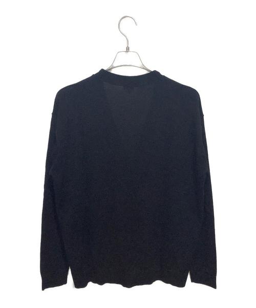 LOEWE（ロエベ）LOEWE (ロエベ) 薄手カーディガン ブラック サイズ:Mの古着・服飾アイテム