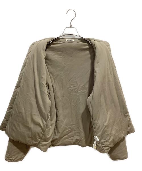 AURALEE（オーラリー）AURALEE (オーラリー) DOUBLE CLOTH PUFFER BLOUSON ベージュ サイズ:4の古着・服飾アイテム
