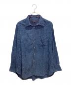 45rpm45アールピーエム）の古着「ウエスタンシャツ」｜インディゴ