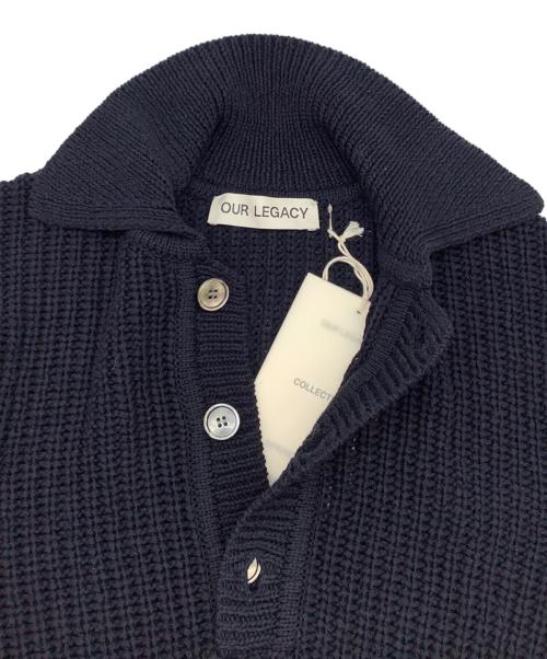OUR LEGACY（アワーレガシー）OUR LEGACY (アワーレガシー) BIG PIQUET KNIT ネイビー サイズ:44の古着・服飾アイテム