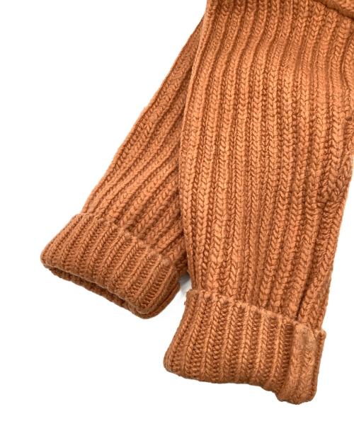 AURALEE（オーラリー）AURALEE (オーラリー) SUPER MILLED RIB KNIT P/O オレンジ サイズ:3の古着・服飾アイテム