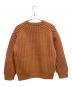 AURALEE (オーラリー) SUPER MILLED RIB KNIT P/O オレンジ サイズ:3：15000円