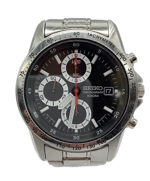 SEIKO（セイコー）SEIKO (セイコー) クロノグラフ シルバーの古着・服飾アイテム