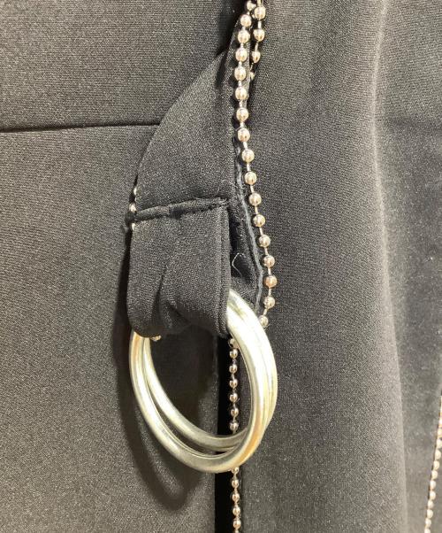 Ameri（アメリ）AMERI (アメリ) BALL CHAIN SKIRT ブラック サイズ:Mの古着・服飾アイテム