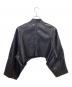 AMERI (アメリ) ROUND SHORT SYNTHETIC LEATHER JACKET ブラック サイズ:FREE：5000円