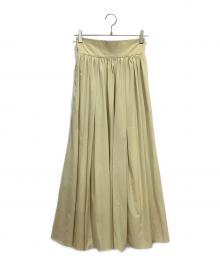 CLANE（クラネ）の古着「ボリュームマキシスカート」｜ベージュ