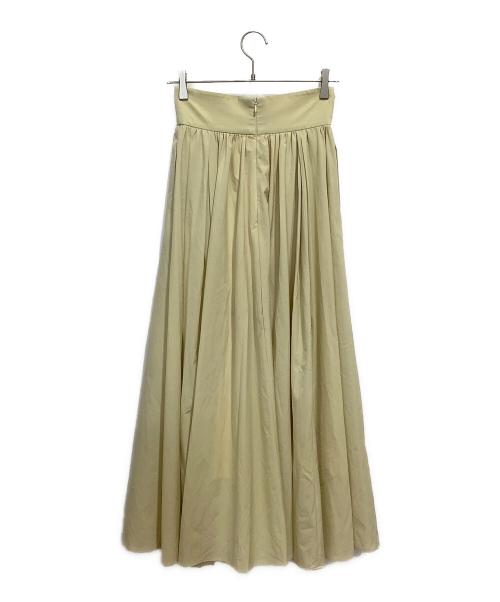 CLANE（クラネ）CLANE (クラネ) ボリュームマキシスカート ベージュ サイズ:Sの古着・服飾アイテム