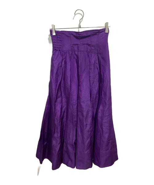 CELFORD（セルフォード）CELFORD (セルフォード) タフタフレアスカート ピンク サイズ:36の古着・服飾アイテム