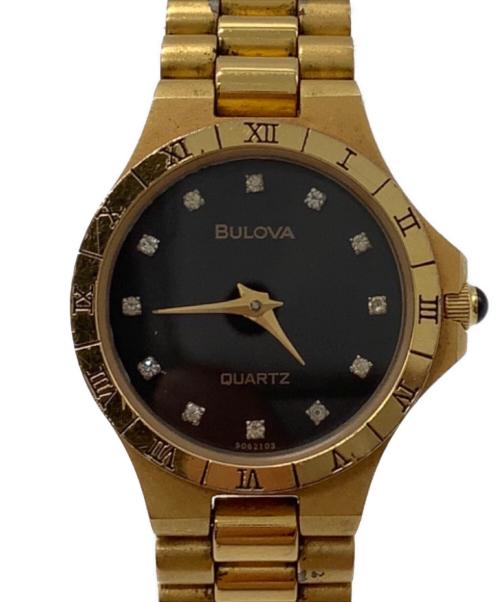 BULOVA（ブローバ）Bulova (ブローバ) リストウォッチ ブラックの古着・服飾アイテム