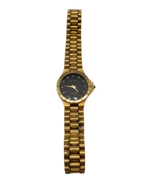 BULOVA（ブローバ）Bulova (ブローバ) リストウォッチ ブラックの古着・服飾アイテム