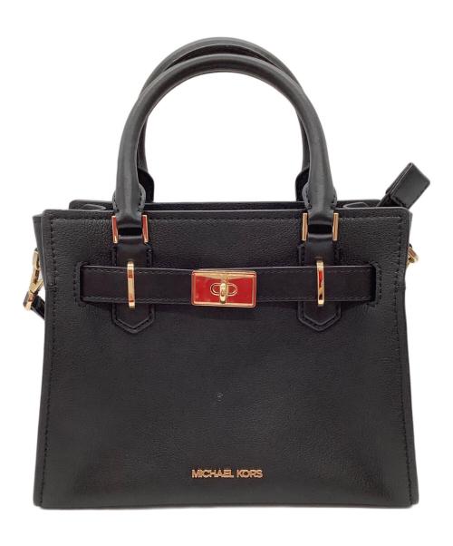 MICHAEL KORS（マイケル・コース）MICHAEL KORS (マイケルコース) ショルダーバッグ ブラックの古着・服飾アイテム