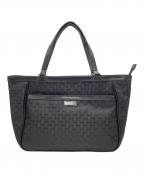 KATHARINE HAMNETTキャサリンハムネット）の古着「トートバッグ」｜ブラック