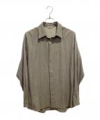 AURALEEオーラリー）の古着「長袖シャツ」｜ブラウン