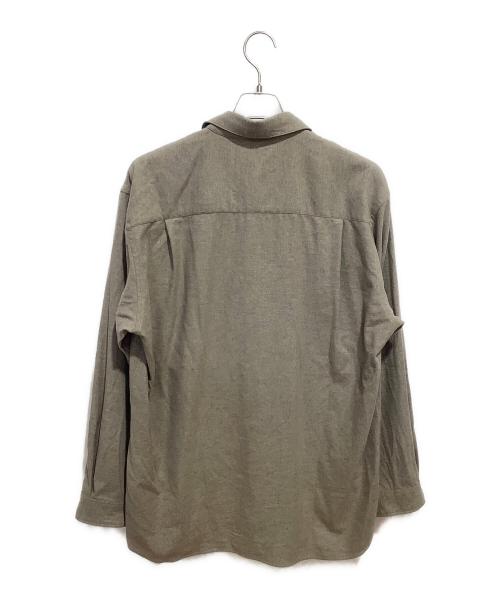 AURALEE（オーラリー）AURALEE (オーラリー) 長袖シャツ ブラウン サイズ:XLの古着・服飾アイテム