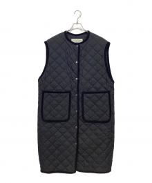 THE SHINZONE（ザ シンゾーン）の古着「SLEEVELESS QUILTING COAT」｜ブラック