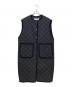 THE SHINZONE（ザ シンゾーン）の古着「SLEEVELESS QUILTING COAT」｜ブラック