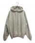 AURALEE（オーラリー）の古着「SUPER SOFT SWEAT BIG P O PARKA」｜グレー