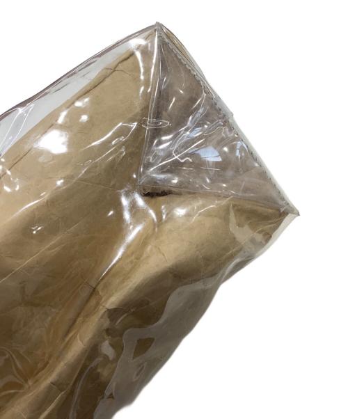 COMME des GARCONS（コムデギャルソン）COMME des GARCONS (コムデギャルソン) ビニールトートバッグ ベージュの古着・服飾アイテム