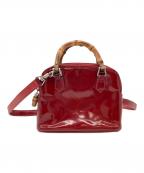 GUCCIグッチ）の古着「2WAYバッグ」｜レッド