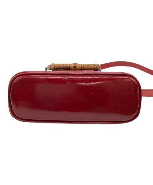 GUCCI（グッチ）GUCCI (グッチ) 2WAYバッグ レッドの古着・服飾アイテム