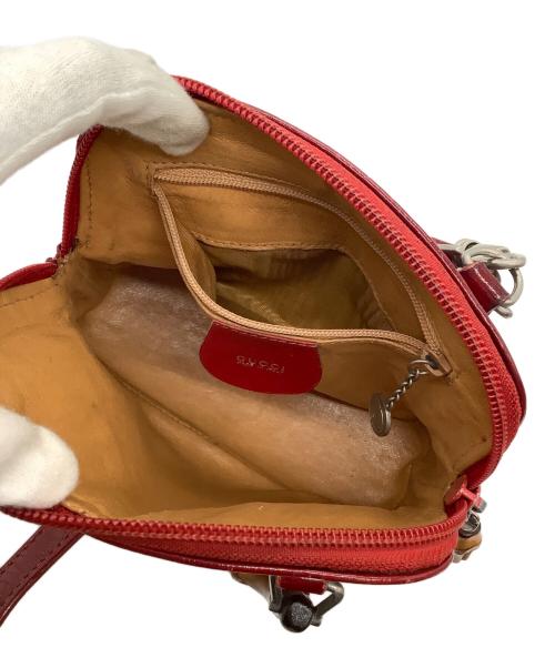 GUCCI（グッチ）GUCCI (グッチ) 2WAYバッグ レッドの古着・服飾アイテム