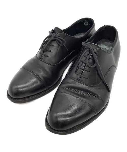 SCOTCH GRAIN（スコッチグレイン）SCOTCH GRAIN (スコッチグレイン) ストレートチップシューズ ブラック サイズ:24の古着・服飾アイテム