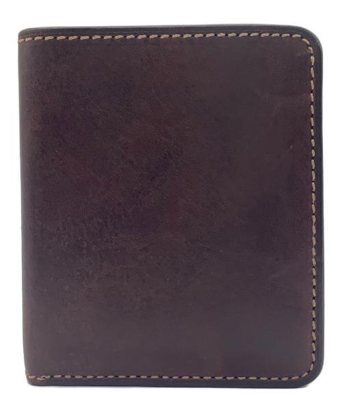 土屋鞄（ツチヤカバン）土屋鞄 (ツチヤカバン) 2つ折り財布 ブラウンの古着・服飾アイテム