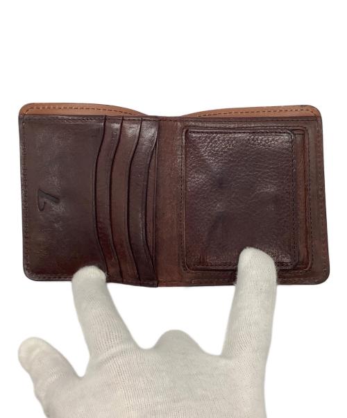 土屋鞄（ツチヤカバン）土屋鞄 (ツチヤカバン) 2つ折り財布 ブラウンの古着・服飾アイテム