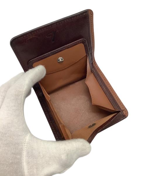 土屋鞄（ツチヤカバン）土屋鞄 (ツチヤカバン) 2つ折り財布 ブラウンの古着・服飾アイテム