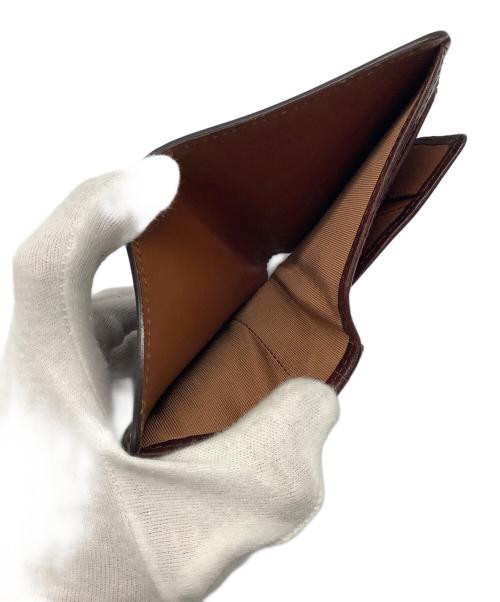 土屋鞄（ツチヤカバン）土屋鞄 (ツチヤカバン) 2つ折り財布 ブラウンの古着・服飾アイテム
