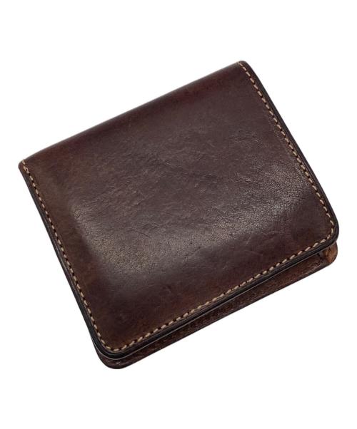 土屋鞄（ツチヤカバン）土屋鞄 (ツチヤカバン) 2つ折り財布 ブラウンの古着・服飾アイテム