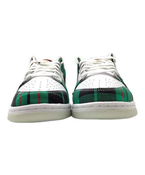 NIKE（ナイキ）NIKE (ナイキ) DUNK LOW RETRO PRM ホワイト×グリーン×レッド サイズ:27.5の古着・服飾アイテム