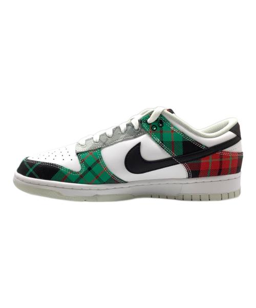 NIKE（ナイキ）NIKE (ナイキ) DUNK LOW RETRO PRM ホワイト×グリーン×レッド サイズ:27.5の古着・服飾アイテム