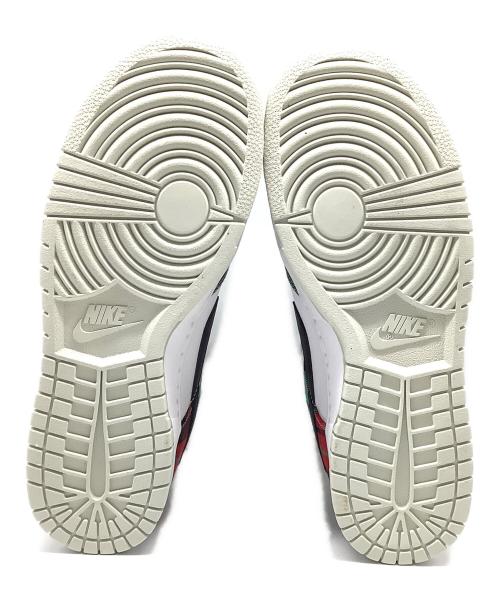 NIKE（ナイキ）NIKE (ナイキ) DUNK LOW RETRO PRM ホワイト×グリーン×レッド サイズ:27.5の古着・服飾アイテム