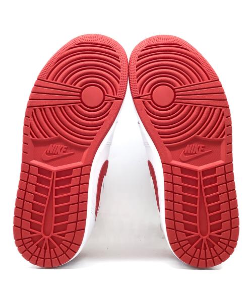 NIKE（ナイキ）NIKE (ナイキ) AIR JORDAN1 RETRO LOW OG ホワイト×レッド サイズ:27.5の古着・服飾アイテム