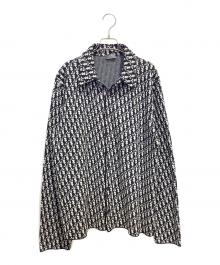 Dior（ディオール）の古着「Oblique Overshirt」｜ホワイト×ブラック