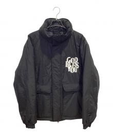 GOD BLESS YOU（ゴッド ブレス ユー）の古着「STAND SHELL JACKET」｜ブラック