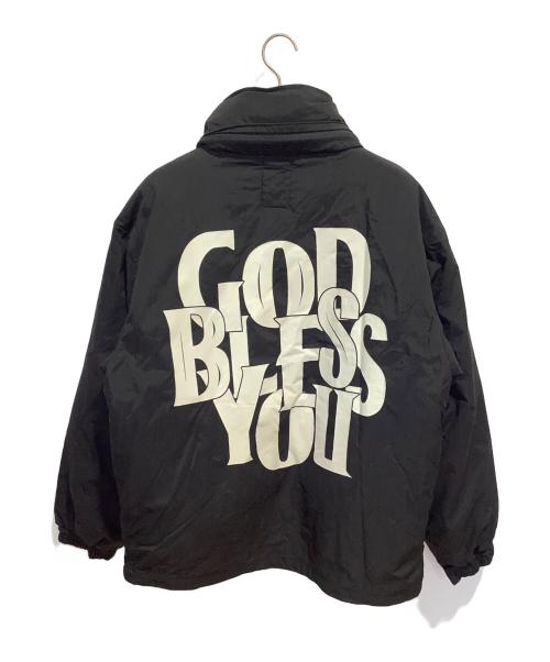 GOD BLESS YOU（ゴッド ブレス ユー）GOD BLESS YOU (ゴッド ブレス ユー) STAND SHELL JACKET ブラック サイズ:Lの古着・服飾アイテム
