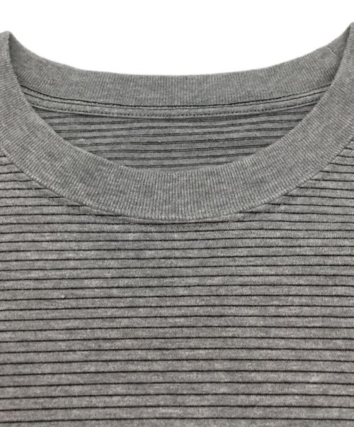 The Ennoy Professional（ザ エンノイ プロフェッショナル）The Ennoy Professional (ザ エンノイ プロフェッショナル) Border T-Shirts グレー サイズ:XXLの古着・服飾アイテム