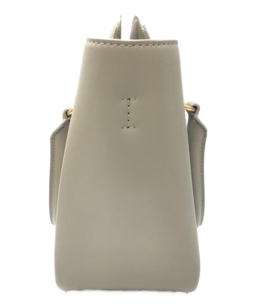 CHARLES & KEITH（チャールズアンドキース）CHARLES & KEITH (チャールズ＆キース) リングディティールホーボーバッグ グレーの古着・服飾アイテム