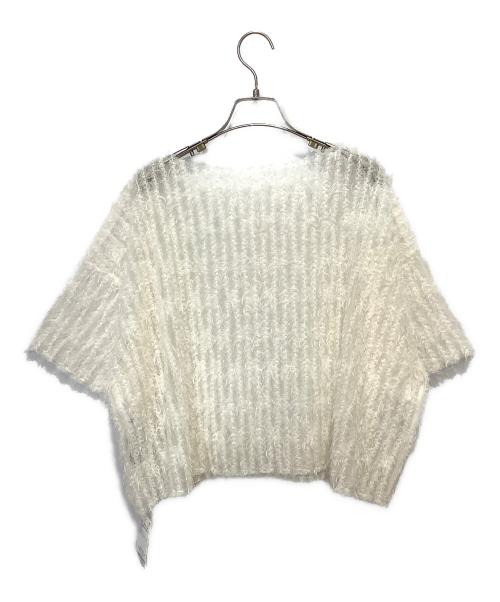 journal standard luxe（ジャーナルスタンダード ラックス）JOURNAL STANDARD LUXE (ジャーナルスタンダード ラックス) ラウンドネックプルオーバーカットソー ホワイト サイズ:F 未使用品の古着・服飾アイテム